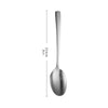 Stainless Steel Public Serving Spoon Heavy Duty Buffet Utensil for Kitchen or Restaurant
