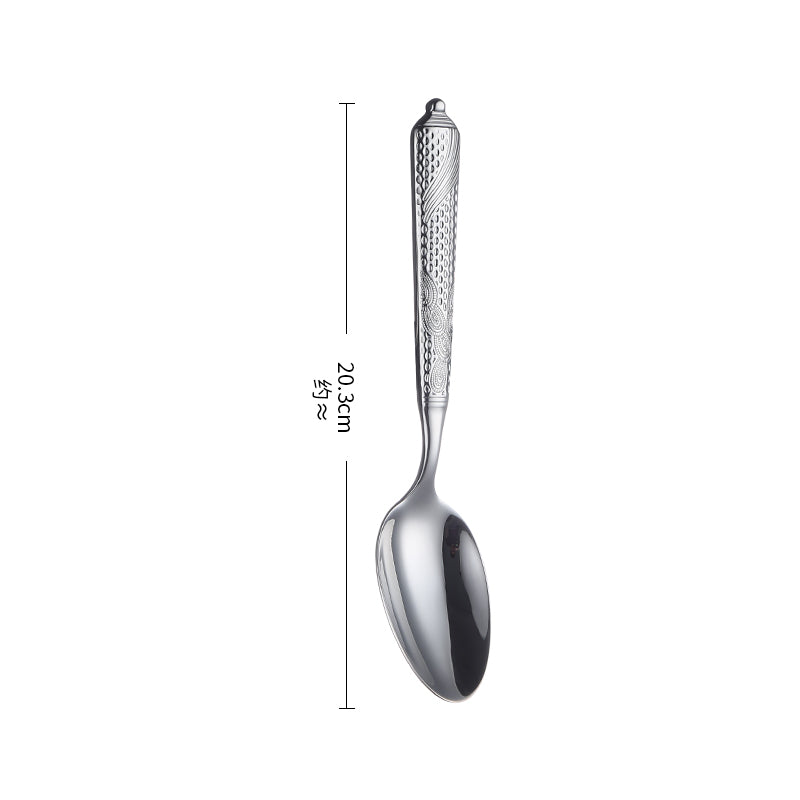 Modern Handle Heavy Duty 18/10 Stainless Steel Flatware Set for Wedding