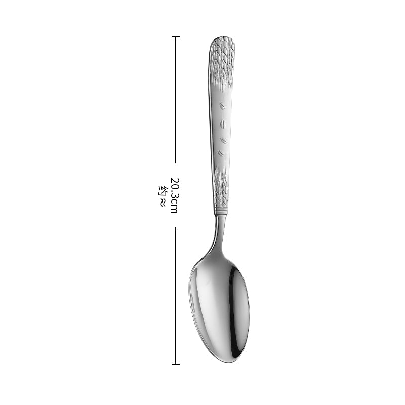 Custom Logo Stainless Steel Flatware Set High-End Silverware for Catering