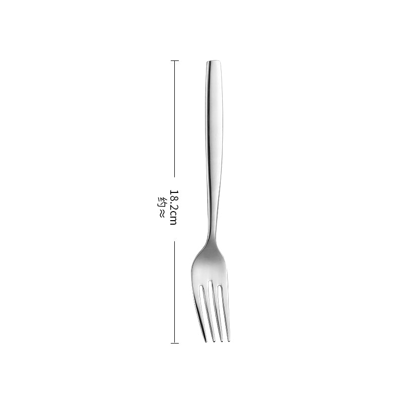 Basics Silverware Set Stainless Steel Flatware  Everyday Flatware Set Stainless Steel Knives Spoons and Forks Set Dining