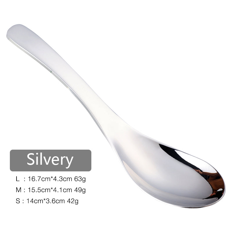 Hot sale Chinese Style stainless steel Eco-Friendly court soup spoon shopify 10 Piece/Pieces(Min. Order)