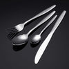 French Moonlight Wedding Cutlery Gold Silverware Elegant Flatware Set