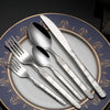 Wholesale Bulk Wedding Party Flatware Silverware Set 5 Piece Cutlery Set
