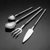 High Quality Stainless Steel 18/10 Rose Gold Cutlery Set For Star Hotel Banquet