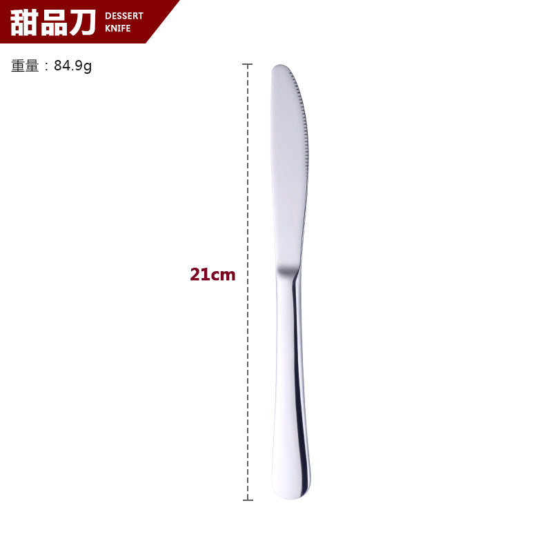 Buyer Star Bulk Silverware Fork Spoon Knife Flatware Set Stainless Steel 18/10 Utensils Cutlery Set For Hotel