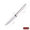 Luxury Knife Mirror Polish Stainless Steel Cutlery for Restaurant Wedding Western Tableware