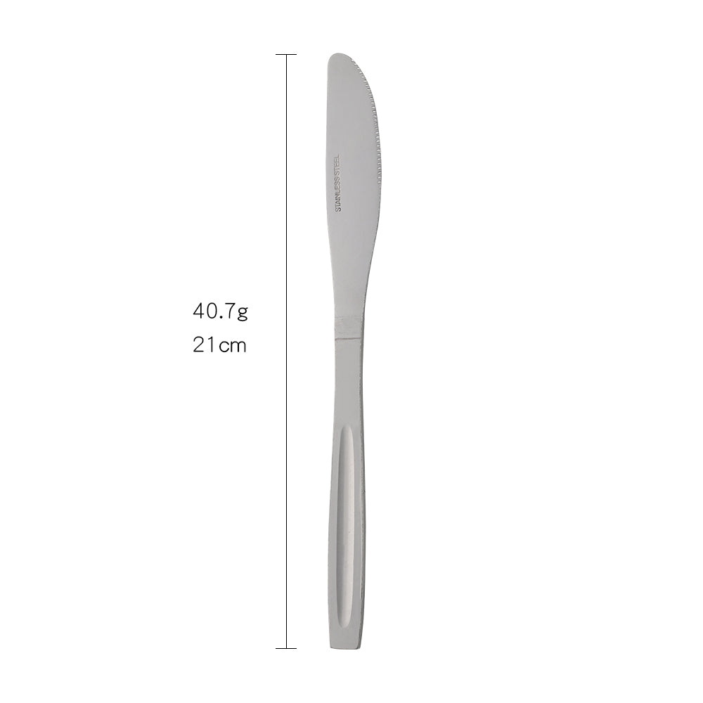 OEM/ODM Stainless Steel Travel Camping Cutlery Set Portable Silverware Set