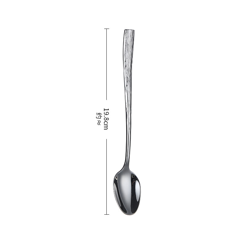 Classic 15-Piece Stainless Steel Cutlery Set Family Size Silverware Pack + Public Spoon