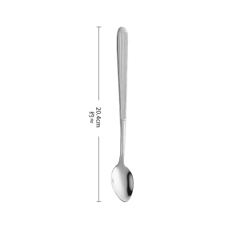 High-Density Mirror Polished Stainless Steel Cutlery Set 19-Piece Export Quality