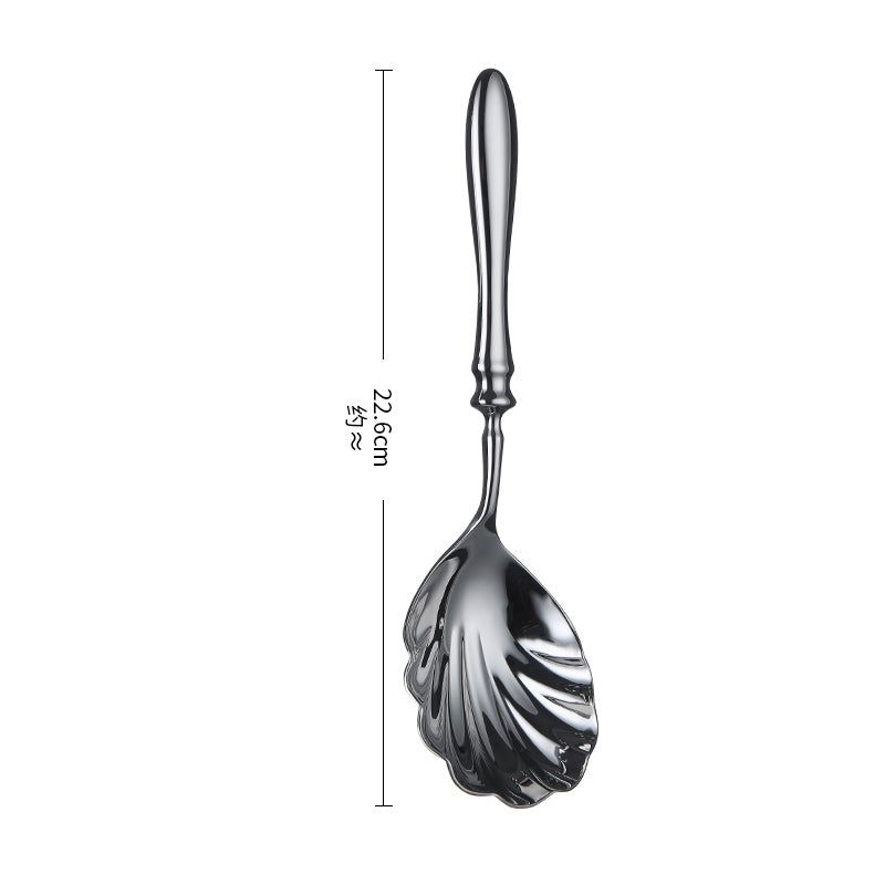 23 Pcs Cooking Utensils Set 304 Stainless Steel Kitchen Utensils Set Metal Kitchen Accessories, Include Soup Ladle, Slotted Skimmer Spoon and Spatula