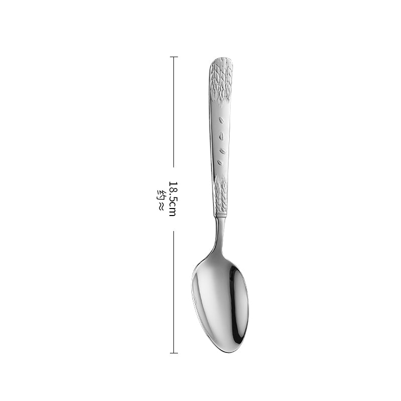 Custom Logo Stainless Steel Flatware Set High-End Silverware for Catering