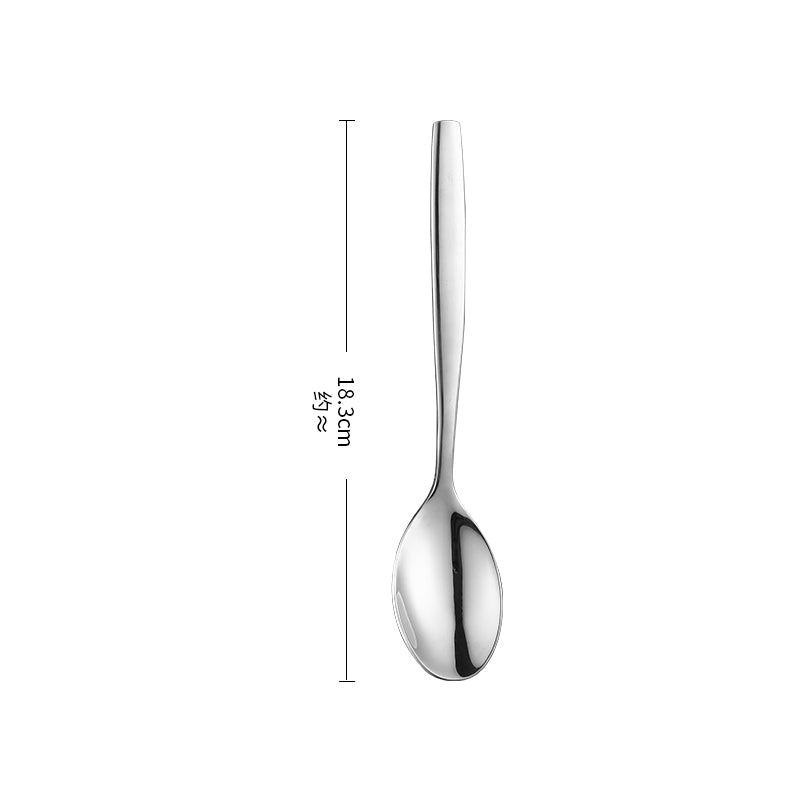 Basics Silverware Set Stainless Steel Flatware  Everyday Flatware Set Stainless Steel Knives Spoons and Forks Set Dining