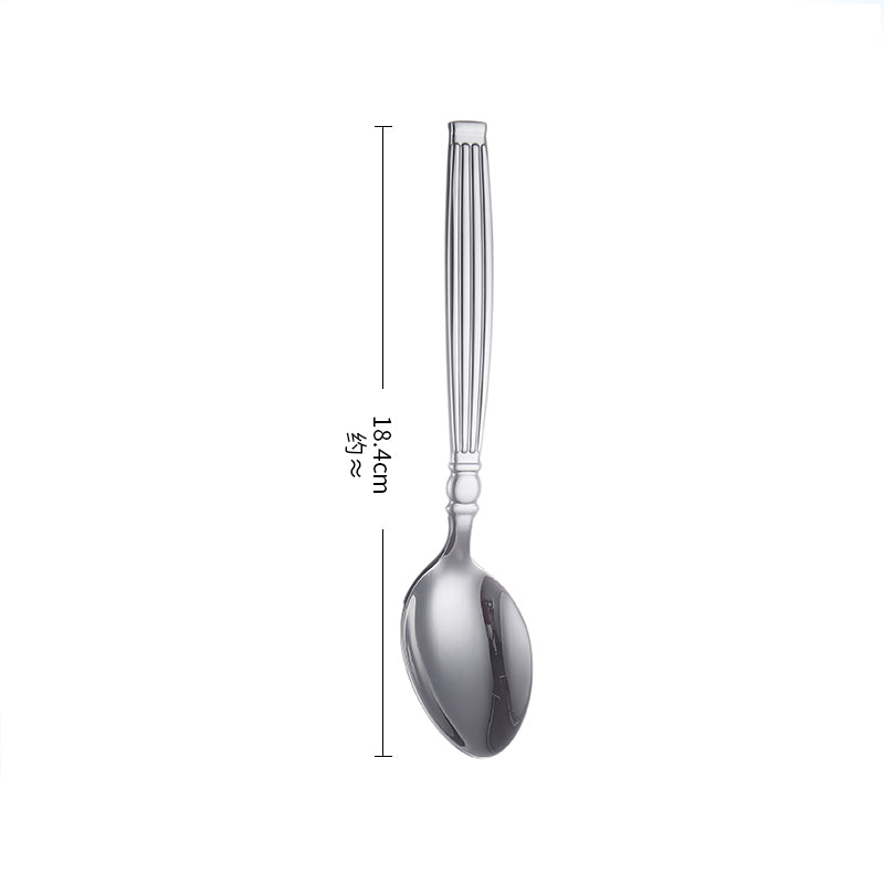 Durable Restaurant Stainless Steel Flatware Set Stylish Modern Silverware in Bulk