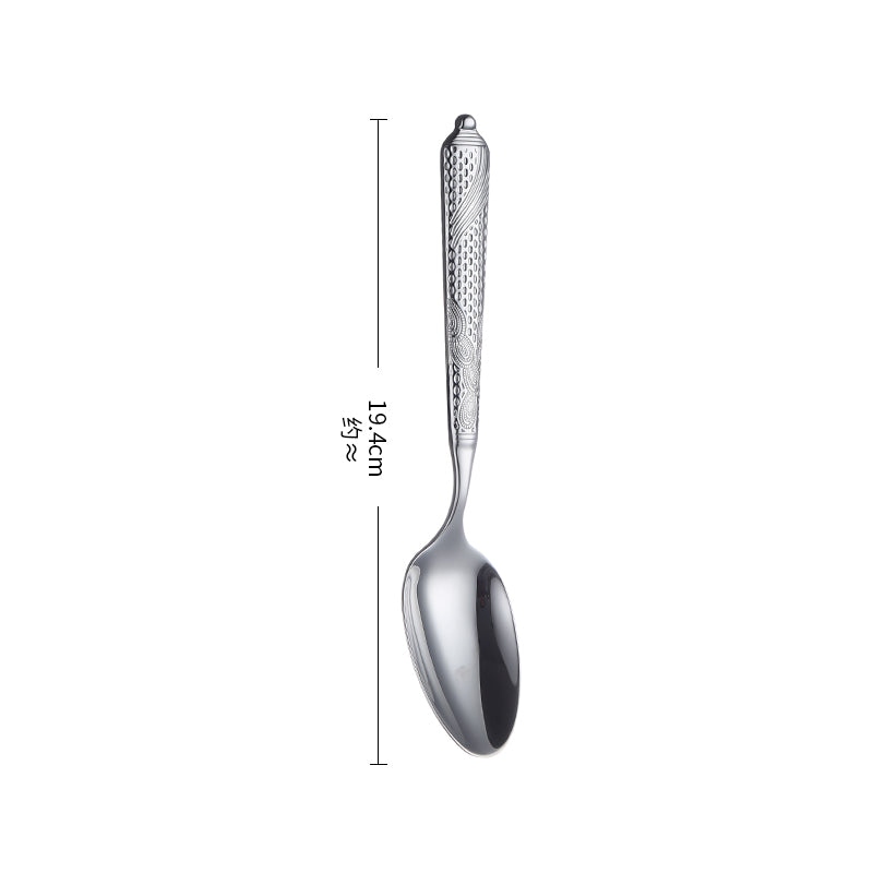 Modern Handle Heavy Duty 18/10 Stainless Steel Flatware Set for Wedding