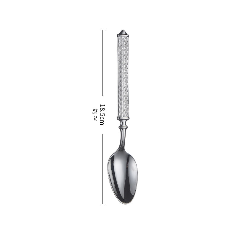 Restaurant Style Stainless Steel Flatware Set Durable Silverware in Bulk