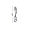 Factory Supply Stainless Steel Flatware Set  Coffee Spoon and Fork Wholesale