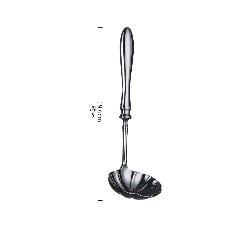 23 Pcs Cooking Utensils Set 304 Stainless Steel Kitchen Utensils Set Metal Kitchen Accessories, Include Soup Ladle, Slotted Skimmer Spoon and Spatula
