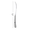 Silverware Set for 11 Stainless Steel Flatware Mirror Polished Cutlery Set Utensils Include Spoons Forks Knives for Home Restaurant Beaded Handle