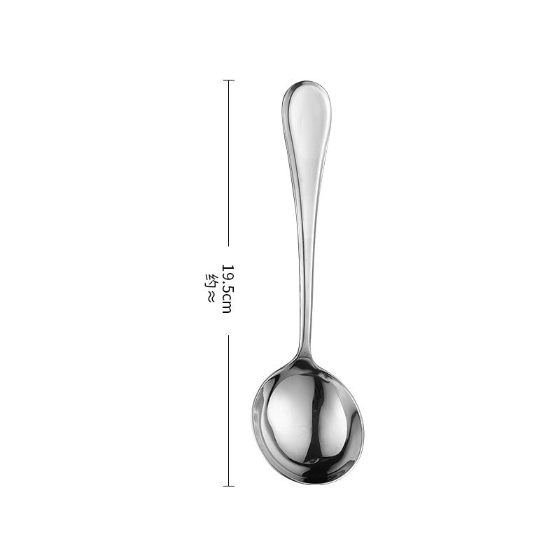 Serving Utensils Set Silver Stainless Steel Metal Large Serving Spoons, Salad spoon Spatula Serving spoon Gravy spoon for Buffet, Catering, Entertaining