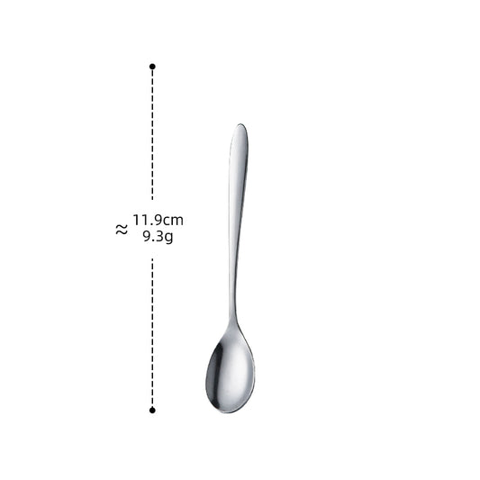 Dessert Forks and Spoons Silverware Set, Stainless Steel Mini Forks and Spoons Mini Coffee Spoons Teaspoon for Kitchen Party