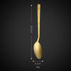 Eco-Friendly Reusable Stainless Steel Ring Handle Knife Fork Spoon Set Gold Flatware Luxury Cutlery Set