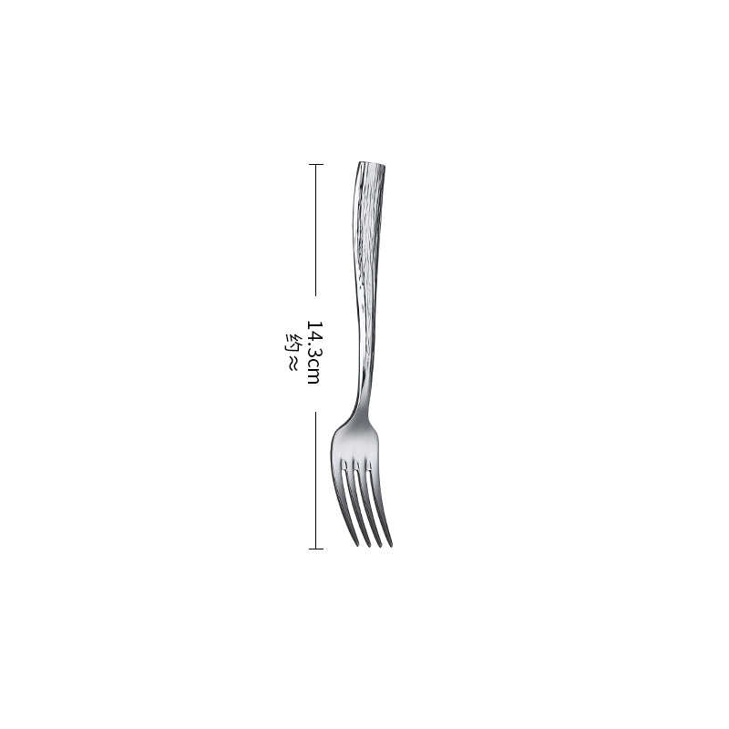 Classic 15-Piece Stainless Steel Cutlery Set Family Size Silverware Pack + Public Spoon