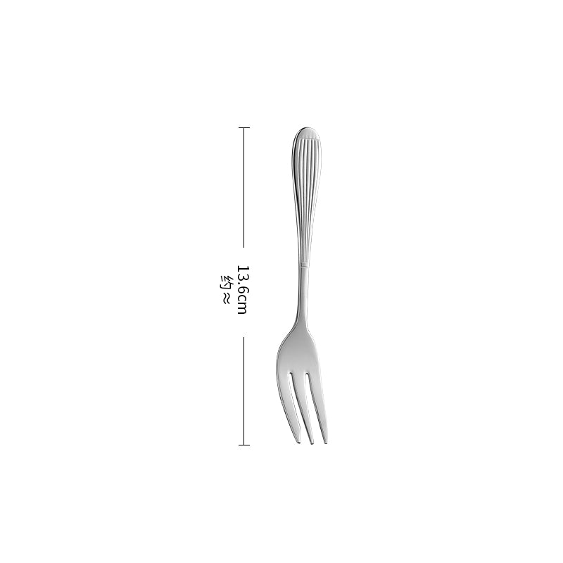 High-Density Mirror Polished Stainless Steel Cutlery Set 19-Piece Export Quality