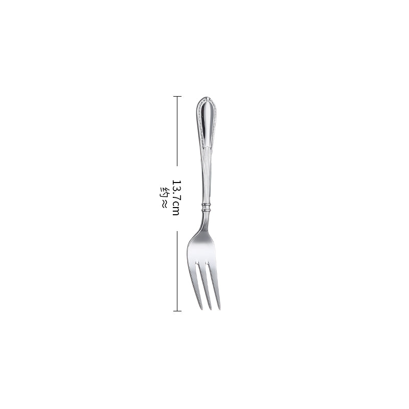 Luxury Wedding 18/0 Stainless Steel Flatware Set Custom Logo Engraving Available Elegant Silverware Collection