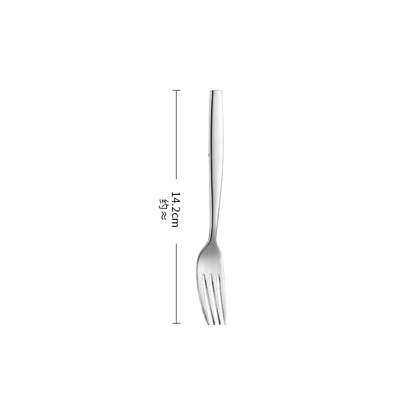 Basics Silverware Set Stainless Steel Flatware  Everyday Flatware Set Stainless Steel Knives Spoons and Forks Set Dining