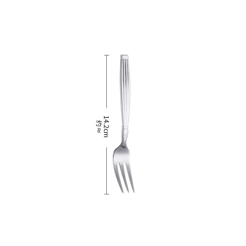 Durable Restaurant Stainless Steel Flatware Set Stylish Modern Silverware in Bulk