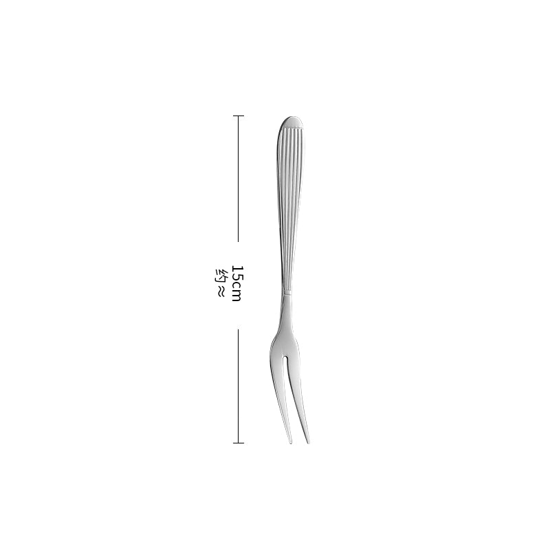 High-Density Mirror Polished Stainless Steel Cutlery Set 19-Piece Export Quality