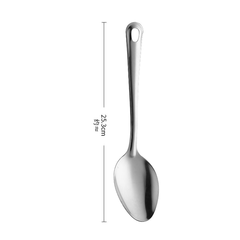 Stainless Steel Wok Spatula Set Cooking Utensil Set Soup Ladle Colander Nonstick Kitchen Cooking Utensils Set with Spatula