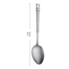 Kitchen Utensils Set, Large Cooking Utensils Set 9 Pcs Stainless Steel Spatula Soup Ladle Pasta Server Kitchen Gadgets Utensils Set