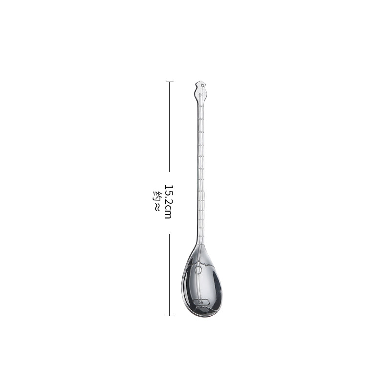 Creative Spoon Guitar Spoons Coffee Teaspoon Musical Tea Spoons, Stainless Steel Cute Teaspoon for Christmas Birthday