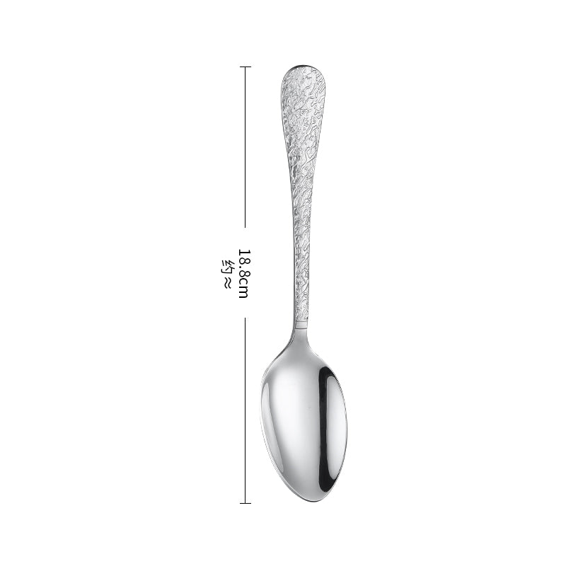 Premium Stainless Steel Tableware Engraved Customizable Wedding Stainless Steel Cutlery Set