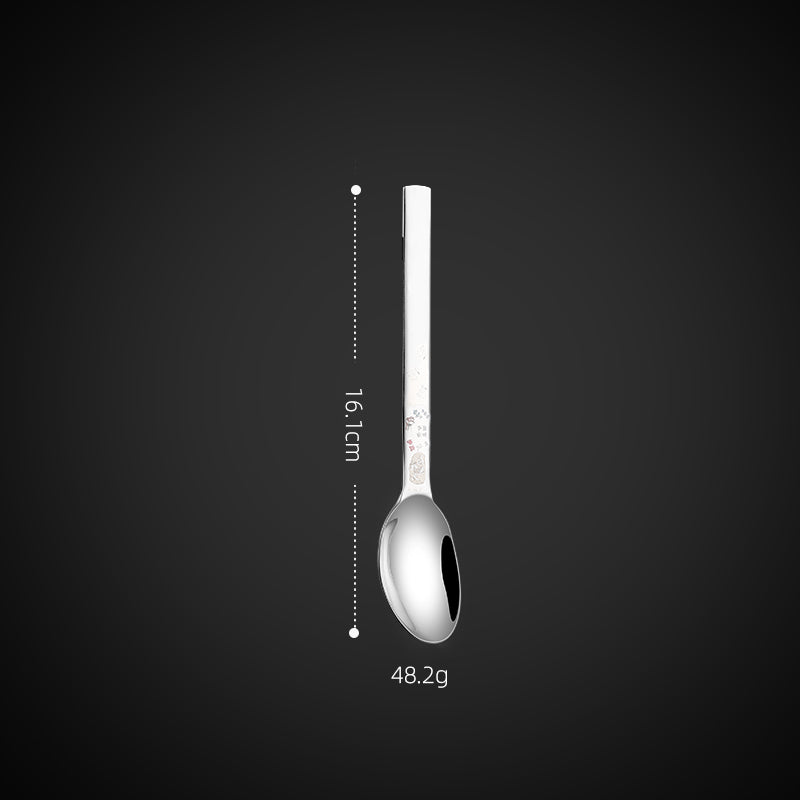 Dinner Spoons Household 304 Stainless Steel Soup Spoon Thickening Spoon Creative Rice Spoon Spoon﻿ Large Tablespoons