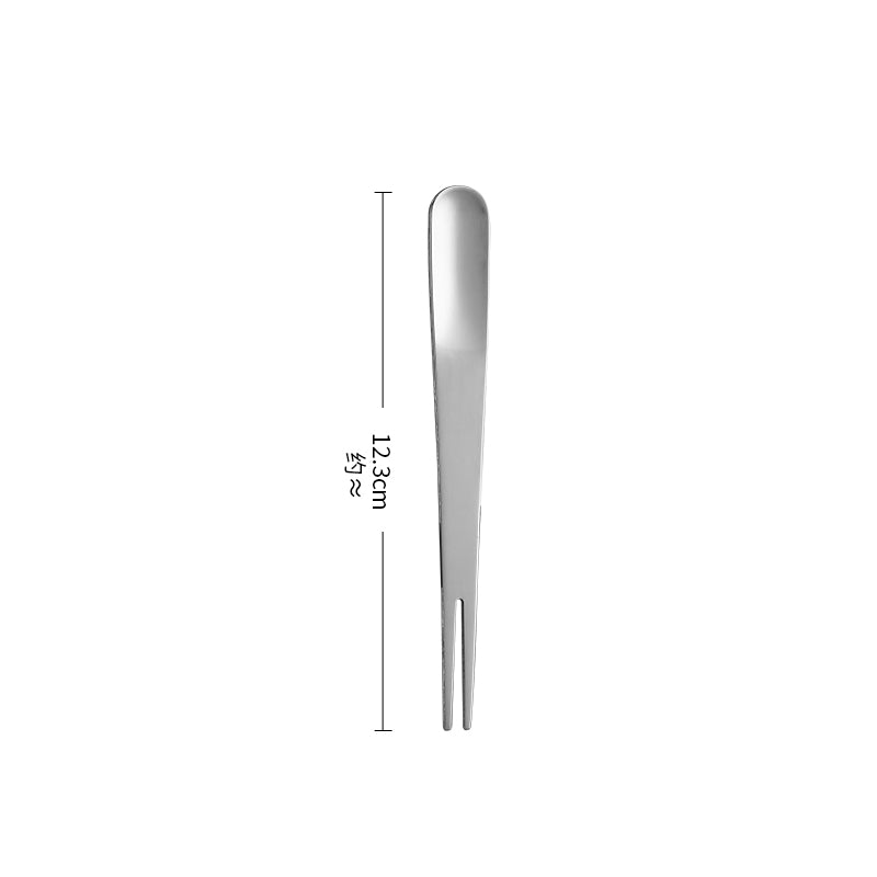 Small Forks Dessert Fruit Oyster 304 Stainless Steel Mirror Polished Mini Forks for Appetizers Salad for Appetizer Fruit Cake Dessert Crab Salad