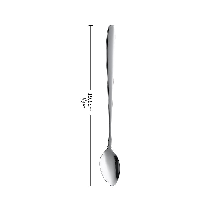 Ice Tea spoon Long Handle Coffee Spoon, Ice Cream spoons Stainless Steel Cocktail Stirring Spoons Tea spoon Set of 6