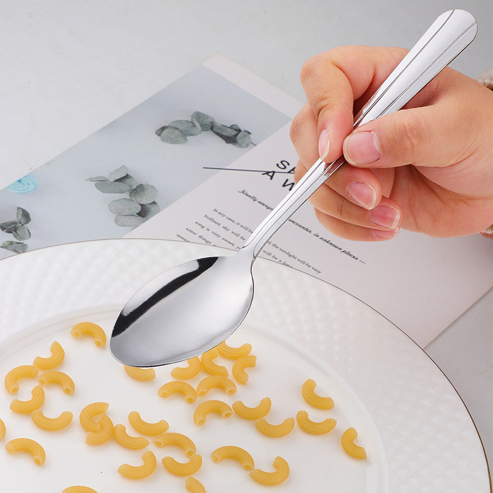 Wholesale Cheap Price High-grade stainless steel reusable cutlery set for restaurant hotel
