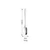 Amazon Hot Sale Silver Cutlery Set Knife Fork and Spoon  with Elegant Packing