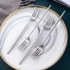 Buyer Star Hot Sale Mirror Polish Tableware Set for Wedding Party with Elegant Packing