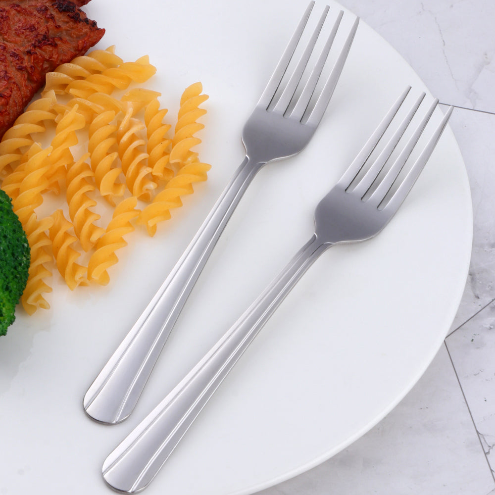 Wholesale Cheap Price High-grade stainless steel reusable cutlery set for restaurant hotel
