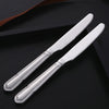 Accept Custom Logo Stainless Steel Cutlery For Restaurant Hotel Banquet Tableware Sets
