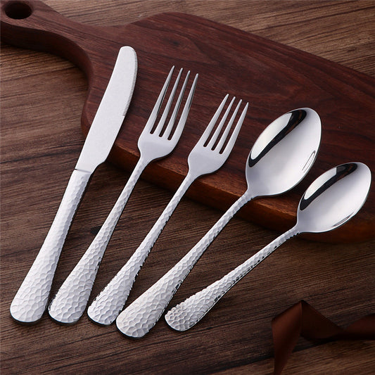 Outlet store Eco Friendly High Quality Metal Tableware Stainless Steel Cutlery Set