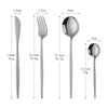 Buyer Star Hot Sale Mirror Polish Tableware Set for Wedding Party with Elegant Packing