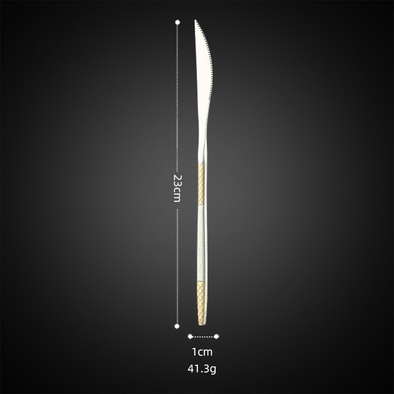 Cheap Price Stainless Tableware Flatware Silver Cutlery Dishwasher Acceptable