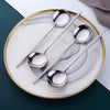 Buyer Star Hot Sale Mirror Polish Tableware Set for Wedding Party with Elegant Packing