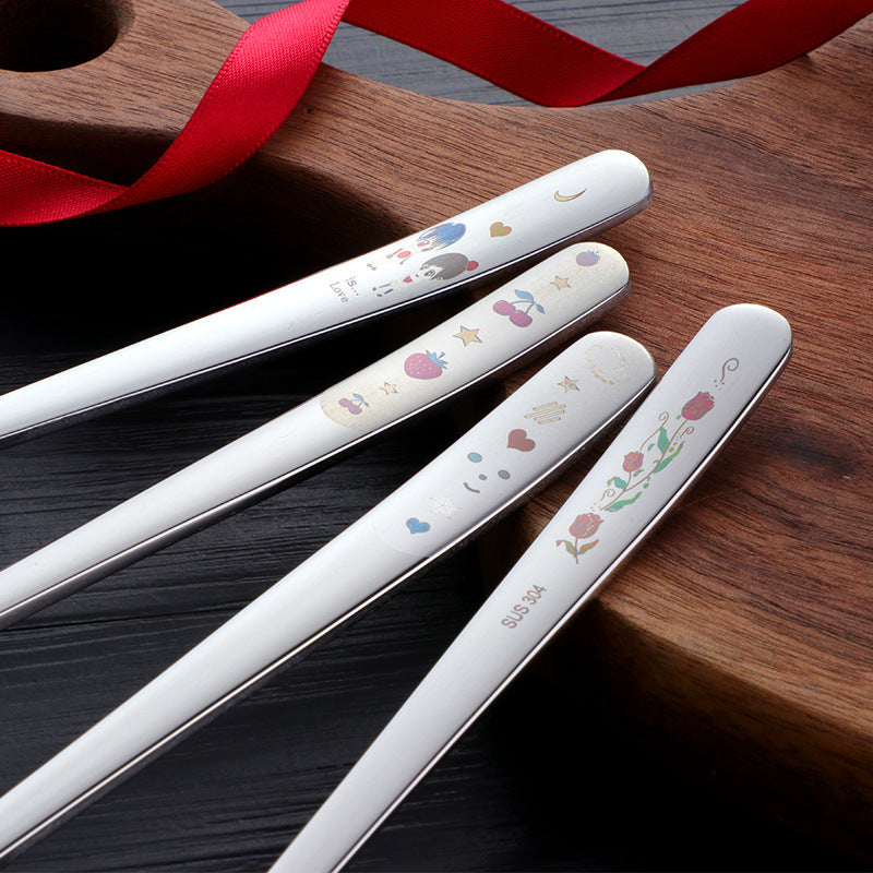 Buyer Star Fork Spoon Set Customized Outlet Store Success Support OEM/ODM