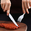 Accept Custom Logo Stainless Steel Cutlery For Restaurant Hotel Banquet Tableware Sets
