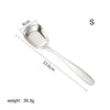 Buyer Star Creative Chinese 304 stainless steel square flat dinner spoon